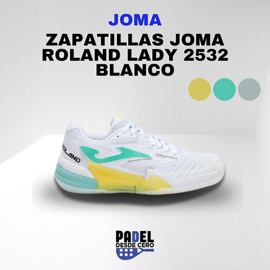 zapatillas joma roland lady blanco