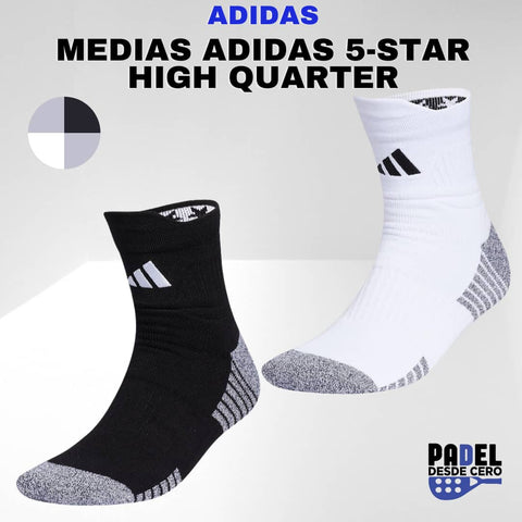 medias adidas 5-star high quarter