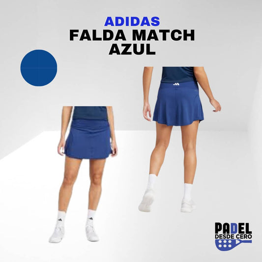 falda adidas azul match