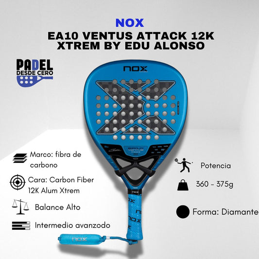 Pala nox Attack 12k XTREM Edu Alonzo