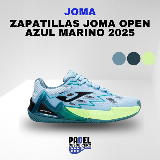 zapatillas joma open azul marino 2025