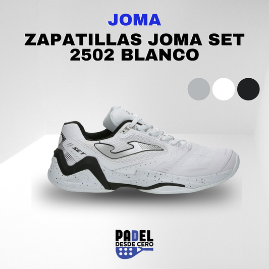 zapatillas joma set 2502 blanco
