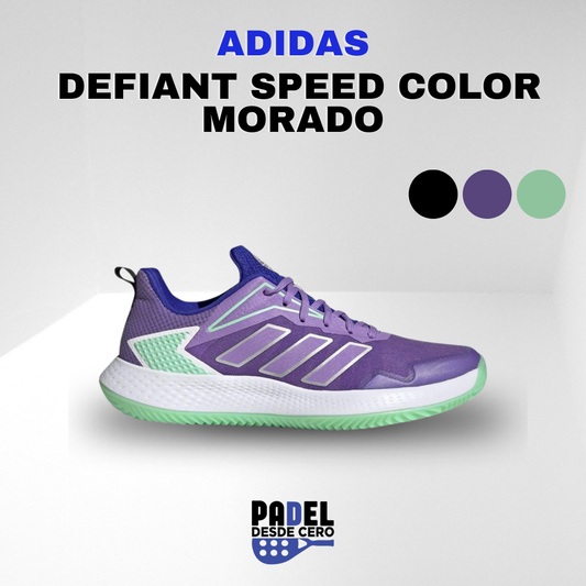 ZAPATOS ADIDAS DEFIANT SPEED MORADO