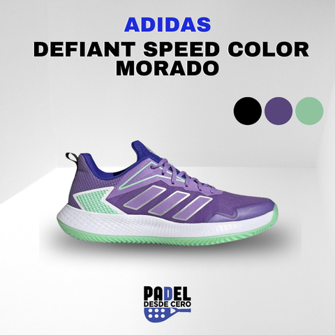 ZAPATOS ADIDAS DEFIANT SPEED MORADO