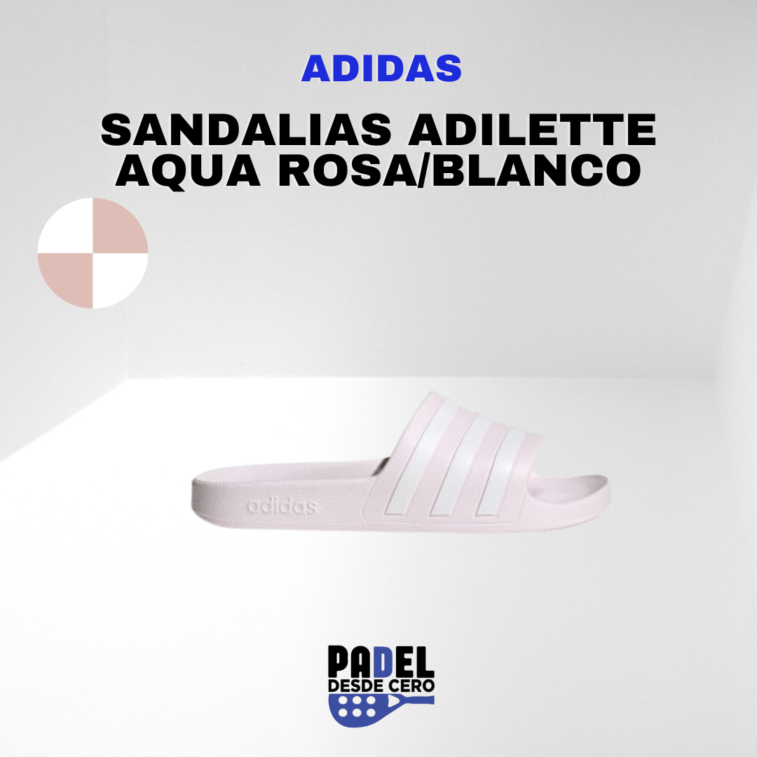 SANDALIAS ADIDAS ADILETTE AQUA ROSA/BLANCO