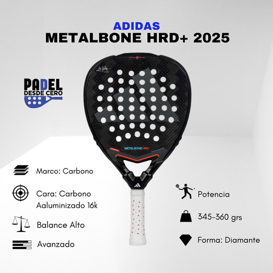 PALA ADIDAS METALBONE HRD 3.4