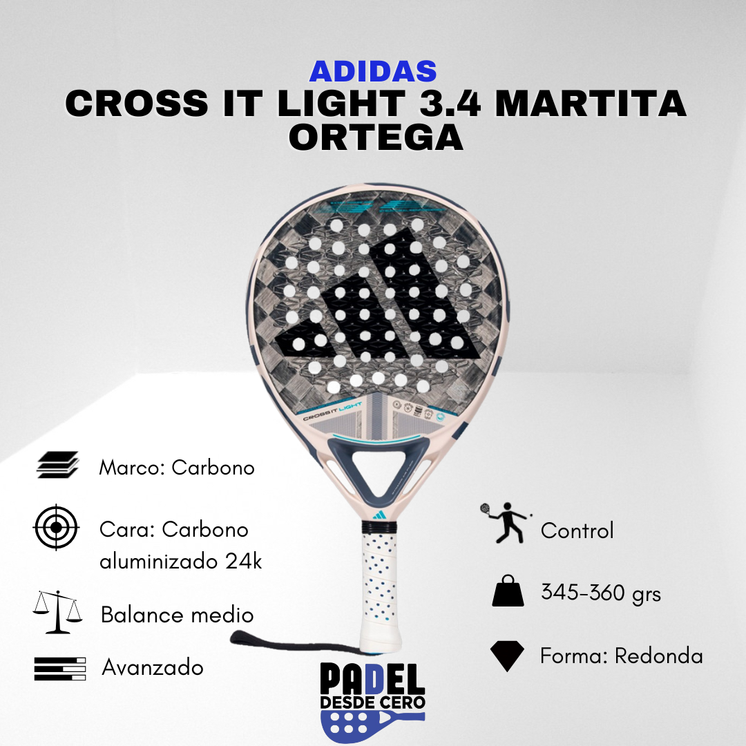 PALA ADIDAS CROSS IT LIGHT 3.4 MARTA ORTEGA