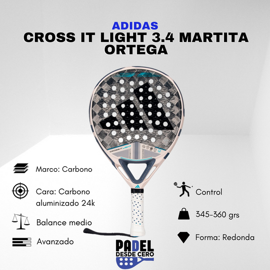 PALA ADIDAS CROSS IT LIGHT 3.4 MARTA ORTEGA