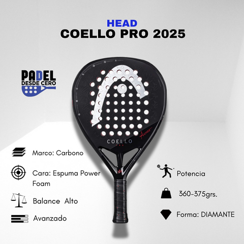 PALA HEAD COELLO PRO 2025