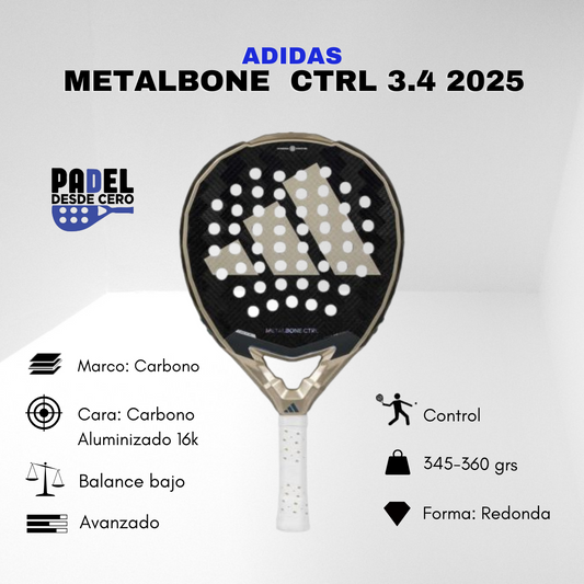 PALA ADIDAS METALBONE CTRL 3.4