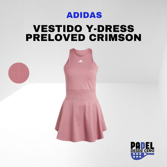 vestido adidas dress preloved crimson