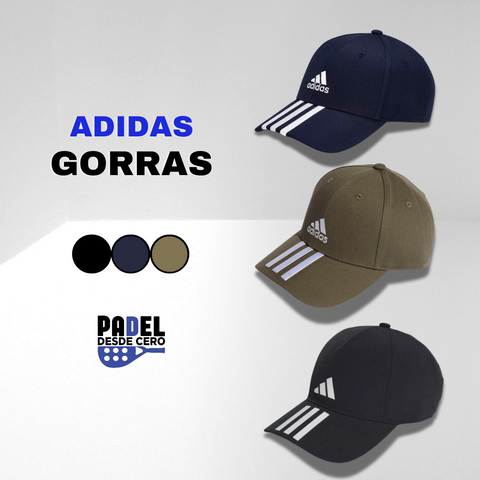 Gorras adidas raya blanca
