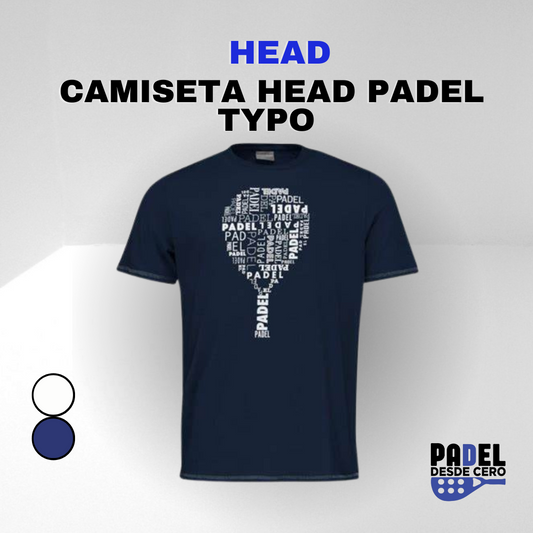 Camiseta Head Padel Typo