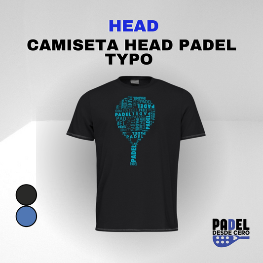 Camiseta Head Padel Typo