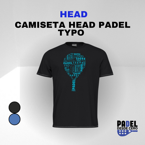 Camiseta Head Padel Typo