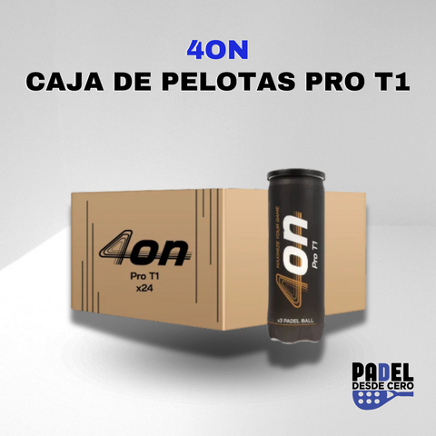 CAJA DE PELOTAS 4ON PRO T1
