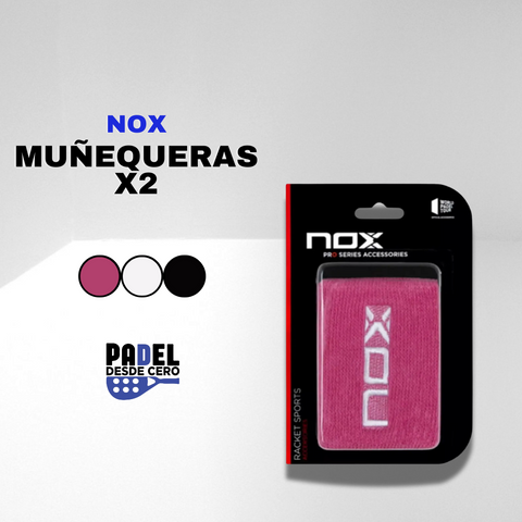 MUÑEQUERAS NOX ROSADAS