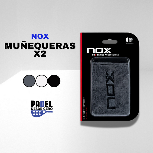 Muñequera nox gris/negro