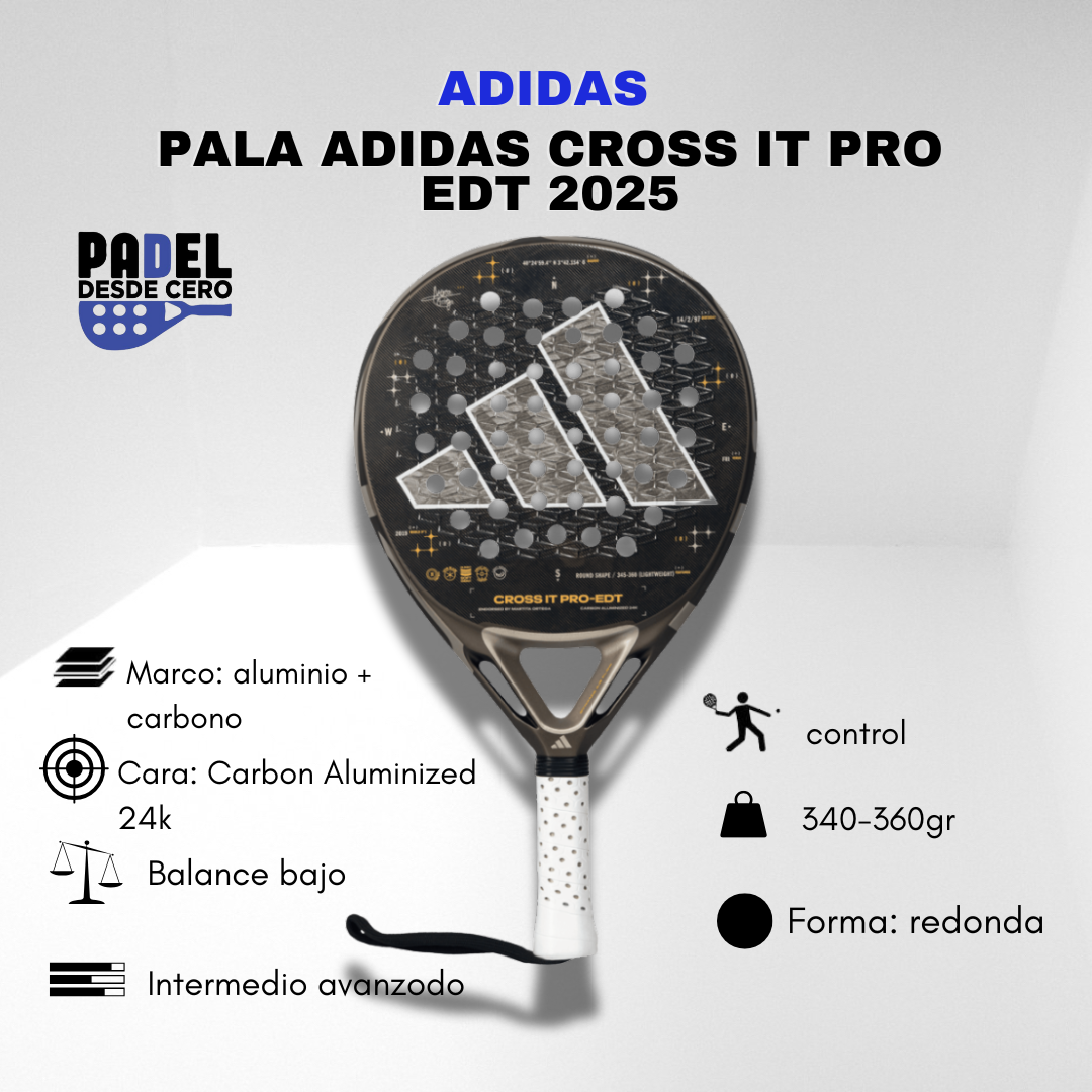 Pala adidas cross it pro edt 2025
