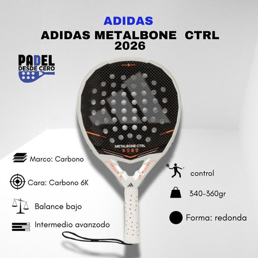 Pala adidas metalbone  ctrl 2026