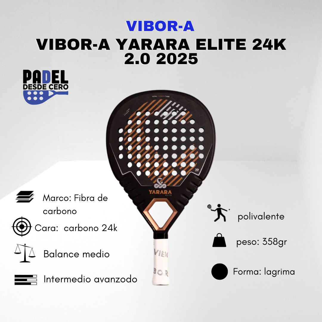 PALA VIBOR-A YARARA ELITE 24K 2.0 2025
