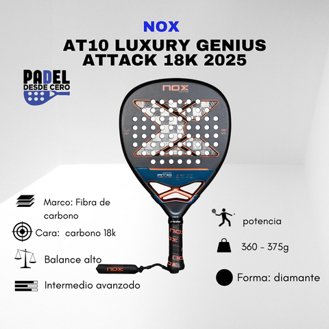 PALA NOX AT10 LUXURY GENIUS ATTACK 18K 2025