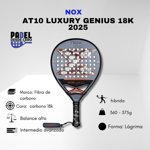 PALA NOX AT10 LUXURY GENIUS 18K 2025