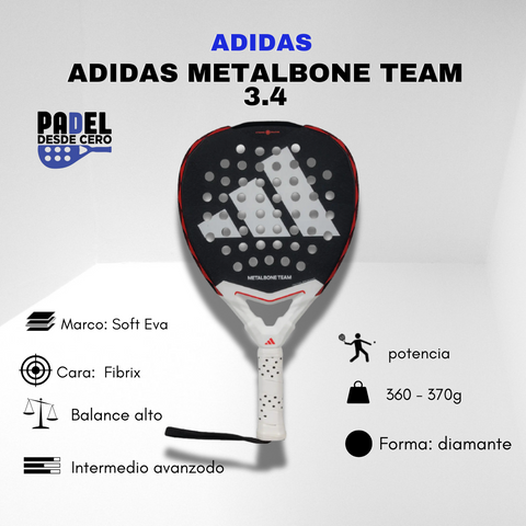 PALA ADIDAS METALBONE TEAM 3.4