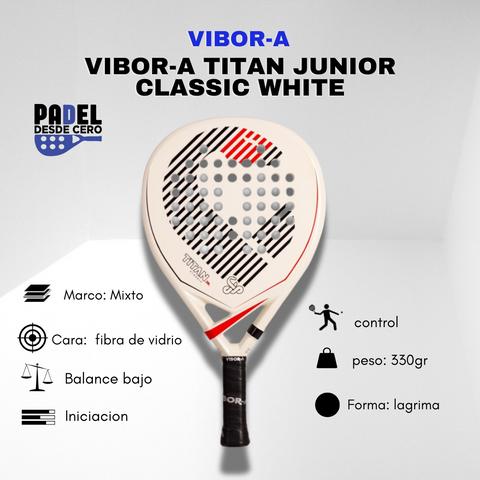 PALA VIBOR-A TITAN JUNIOR CLASSIC WHITE